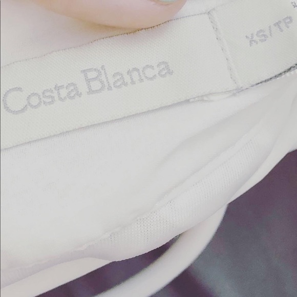 White to Purple Ombré Maxi Skirt Costa Blanca - Picture 3 of 3